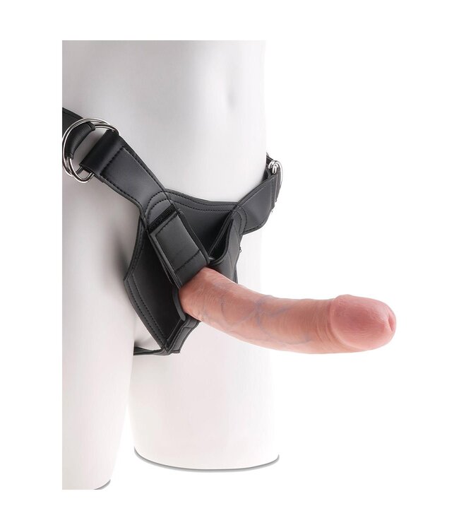 Pipedream KING COCK STRAP ON HARNESS WITH 8 INCH COCK LIGHT