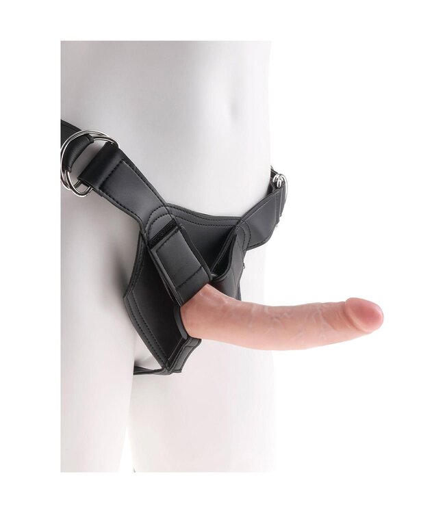 Pipedream KING COCK STRAP ON HARNESS WITH 7 INCH COCK LIGHT