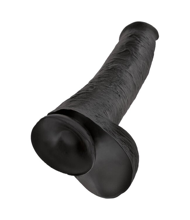 Pipedream KING COCK 15 INCH COCK WITH BALLS BLACK