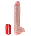 Pipedream KING COCK 15 INCH COCK WITH BALLS LIGHT