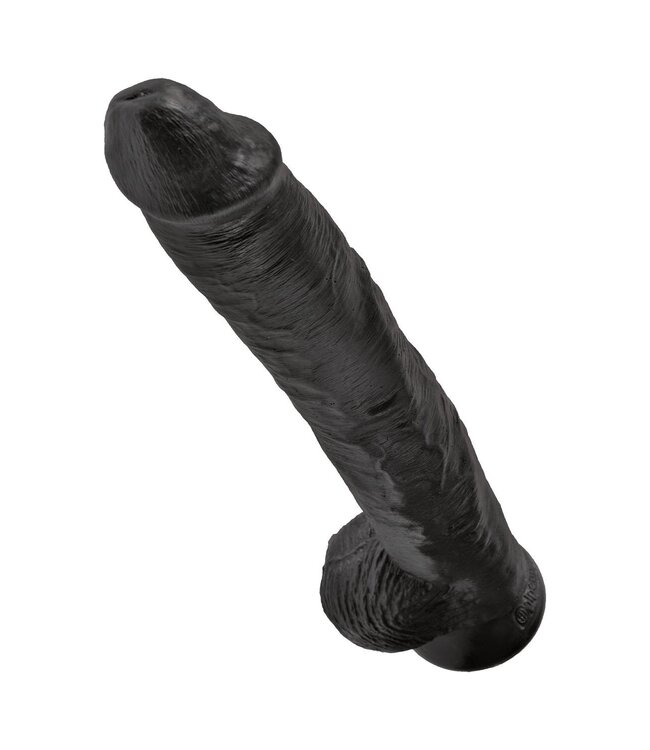 Pipedream KING COCK 14 INCH COCK WITH BALLS BLACK