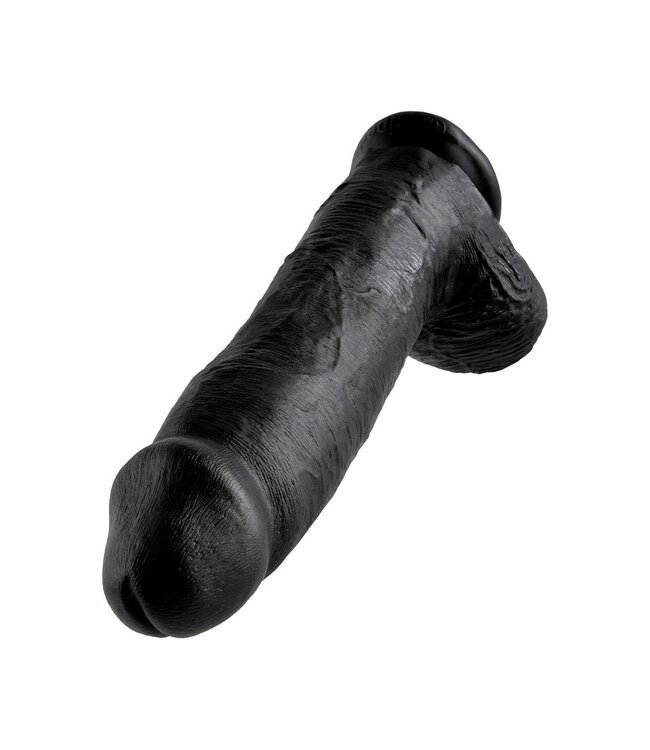 Pipedream KING COCK 12 INCH COCK WITH BALLS BLACK