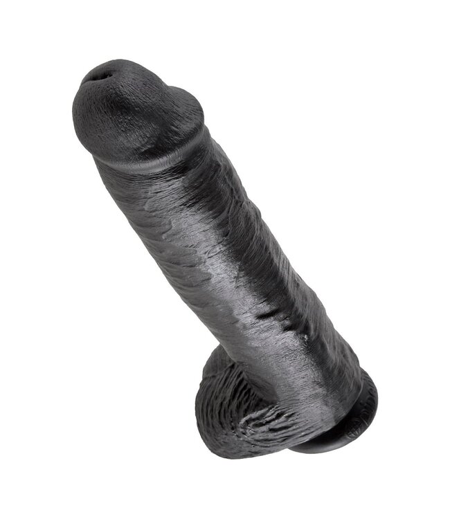 Pipedream KING COCK 11 INCH COCK WITH BALLS BLACK