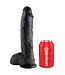 Pipedream KING COCK 10 INCH COCK WITH BALLS BLACK