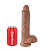 Pipedream KING COCK 10 INCH COCK WITH BALLS TAN
