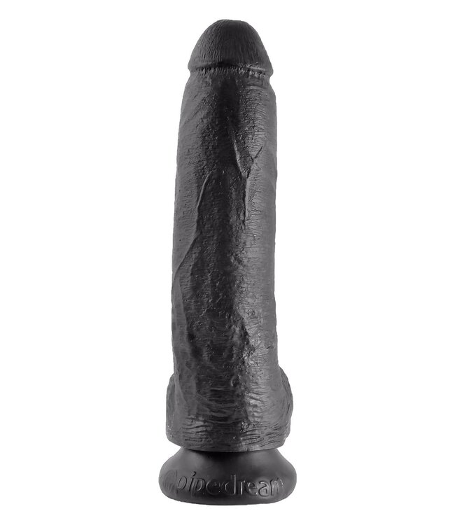 Pipedream KING COCK 9 INCH COCK WITH BALLS BLACK