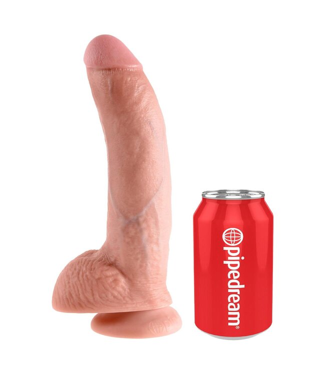 Pipedream KING COCK 9 INCH COCK WITH BALLS LIGHT