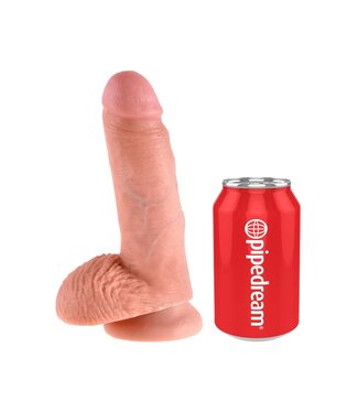 Pipedream KING COCK 7 INCH COCK WITH BALLS LIGHT