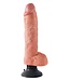 Pipedream KING COCK 10 INCH VIBRATING COCK WITH BALLS LIGHT