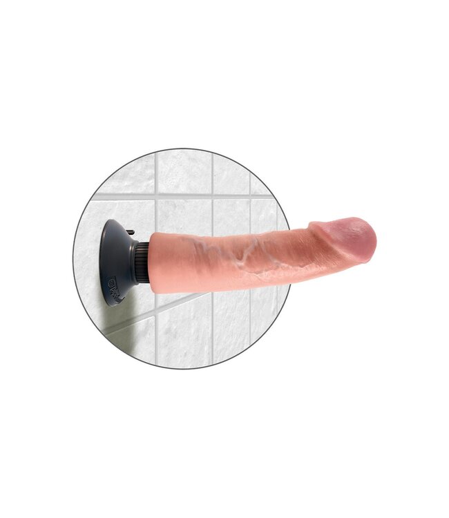 Pipedream KING COCK 9 INCH VIBRATING COCK LIGHT