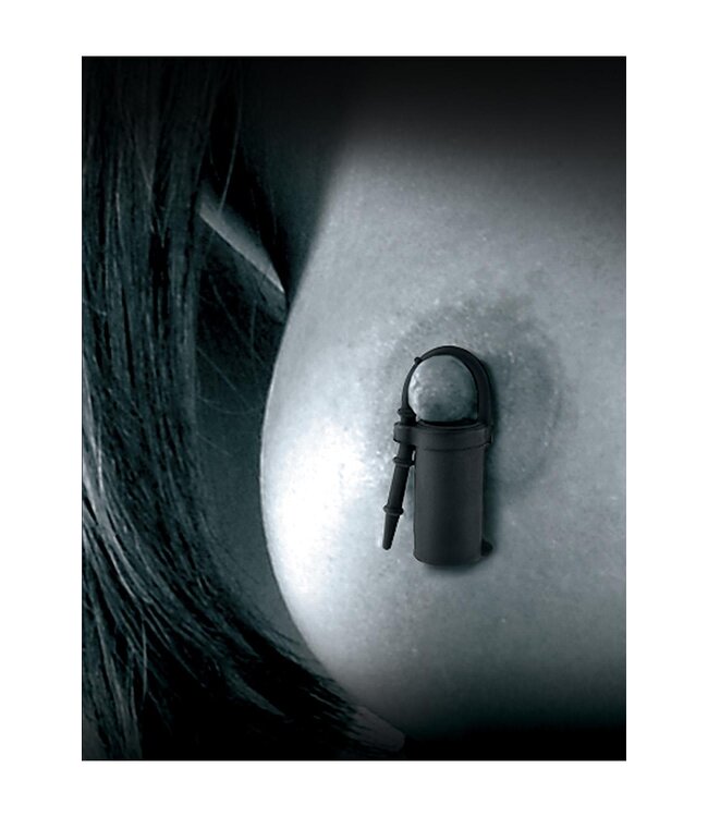 Pipedream FETISH FANTASY SERIES LIMITED EDITION VIBRATING SILICONE NIPPLE TEAZERS BLACK