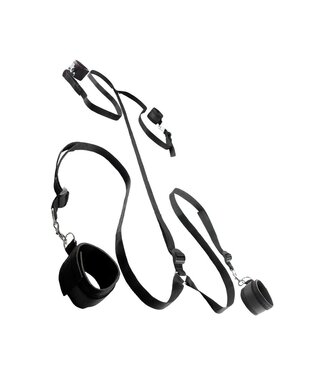 Pipedream FETISH FANTASY SERIES LIMITED EDITION WRAPAROUND MATTRESS RESTRAINTS BLACK