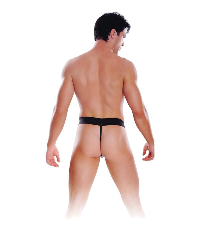 Pipedream FETISH FANTASY SERIES BIG DADDY HOLLOW 10 INCH STRAP-ON BLACK