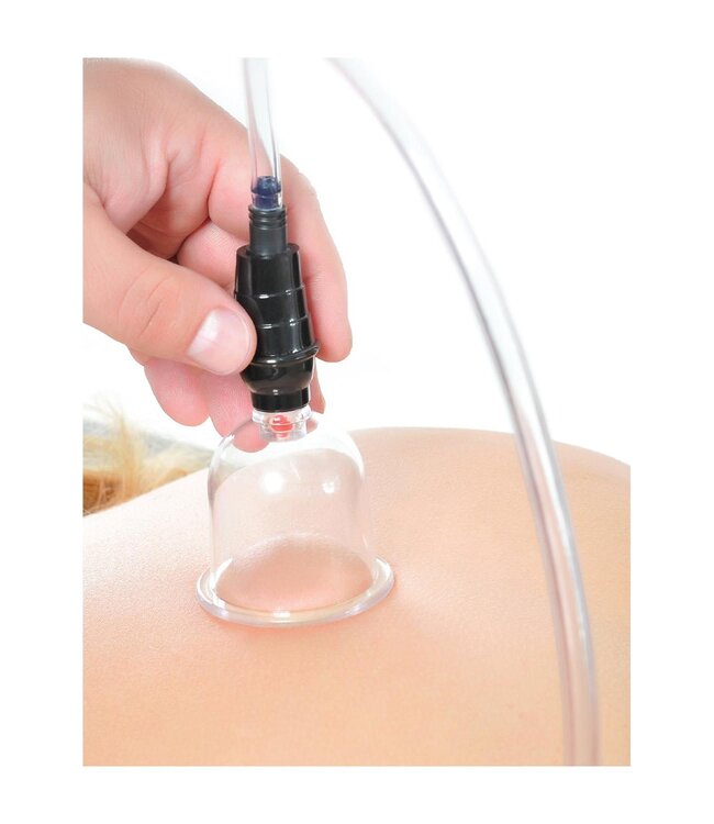 Pipedream FETISH FANTASY SERIES BEGINNER'S 6PC. CUPPING SET CLEAR