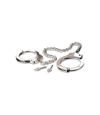 Pipedream FETISH FANTASY SERIES METAL LEG CUFFS SILVER
