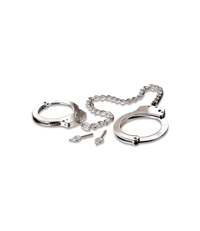 Pipedream FETISH FANTASY SERIES METAL LEG CUFFS SILVER