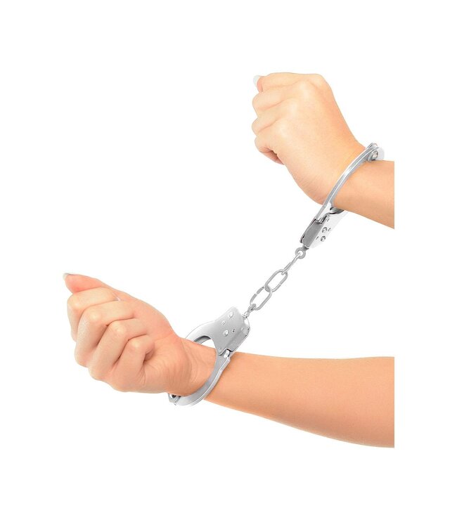 Pipedream FETISH FANTASY SERIES OFFICIAL HANDCUFFS SILVER