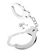 Pipedream FETISH FANTASY SERIES DESIGNER METAL HANDCUFFS SILVER