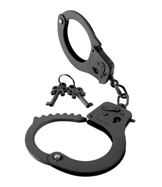 Pipedream FETISH FANTASY SERIES DESIGNER METAL HANDCUFFS BLACK