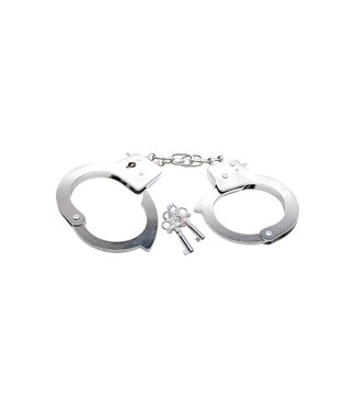 Pipedream FETISH FANTASY SERIES BEGINNER'S METAL CUFFS SILVER