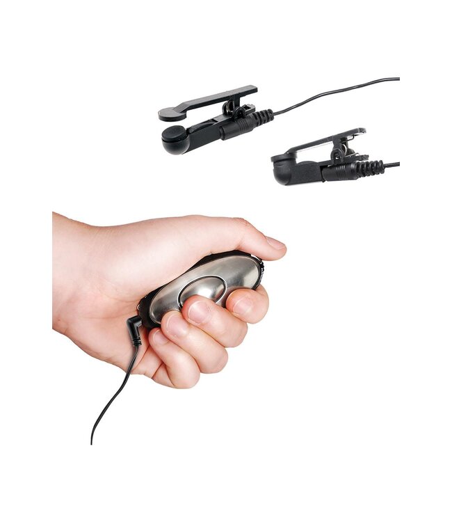 Pipedream FETISH FANTASY SERIES SHOCK THERAPY NIPPLE CLAMPS BLACK