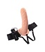 Pipedream FETISH FANTASY SERIES 8 INCH VIBRATING HOLLOW STRAP-ON LIGHT