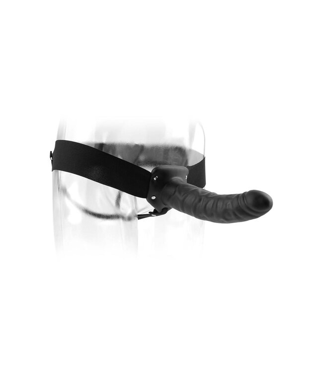 Pipedream FETISH FANTASY SERIES 8 INCH HOLLOW STRAP-ON BLACK