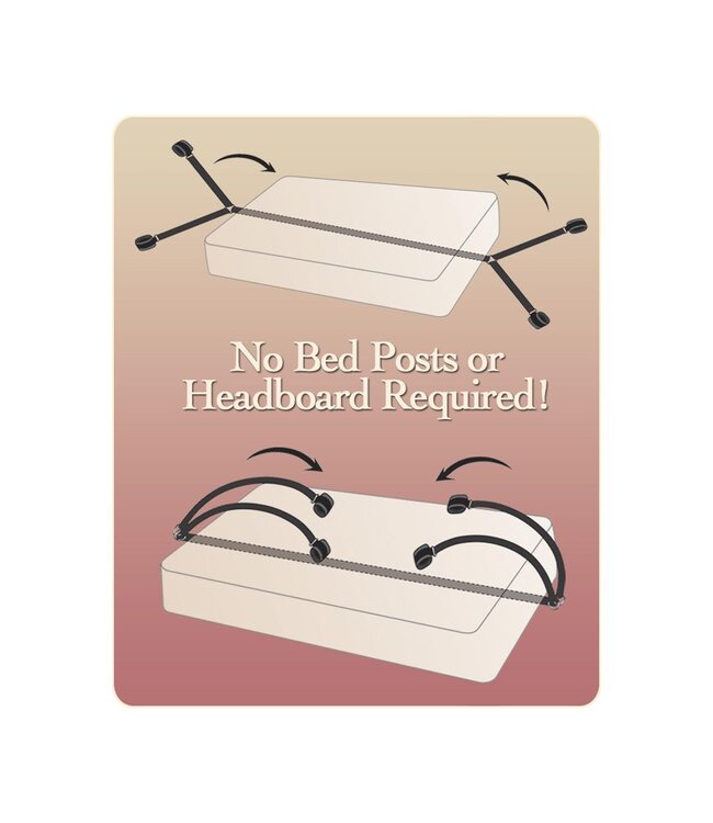 Pipedream FETISH FANTASY SERIES BED BINDINGS RESTRAINT KIT