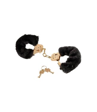 Pipedream FETISH FANTASY GOLD DELUXE FURRY CUFFS GOLD