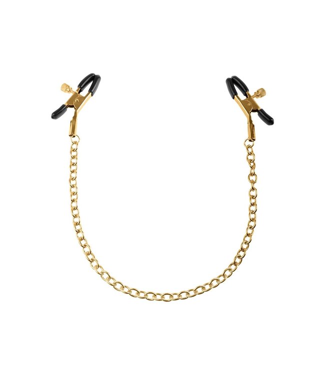 Pipedream FETISH FANTASY GOLD CHAIN NIPPLE CLAMPS GOLD