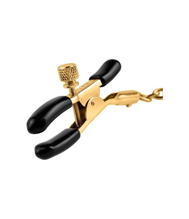 Pipedream FETISH FANTASY GOLD CHAIN NIPPLE CLAMPS GOLD