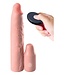 Pipedream FANTASY X-TENSIONS ELITE 9 INCH SLEEVE VIBRATING 3 INCH PLUG WITH REMOTE LIGHT