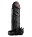 Pipedream FANTASY X-TENSIONS VIBRATING REAL FEEL 2 INCH EXTENSION BLACK