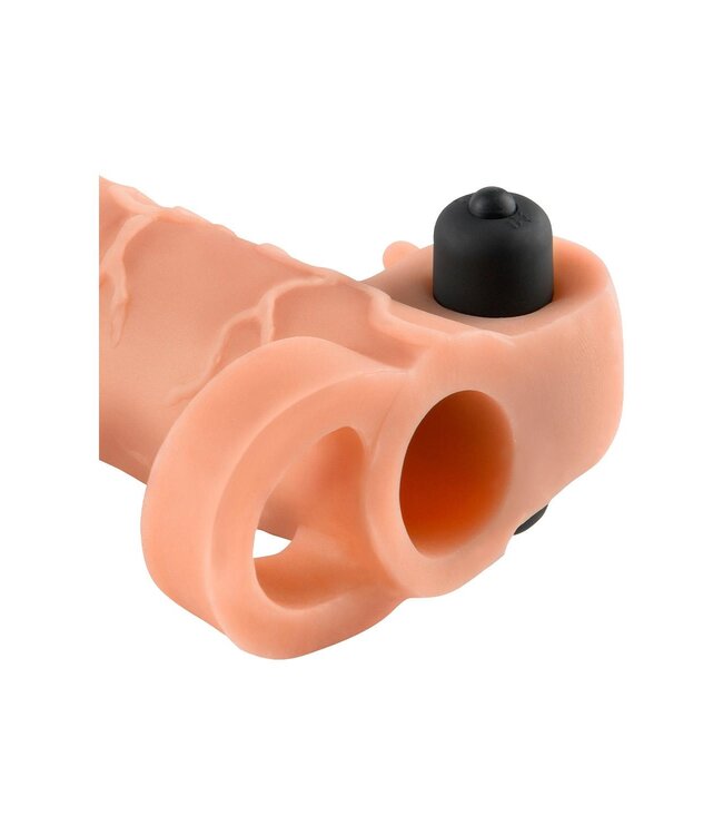 Pipedream FANTASY X-TENSIONS VIBRATING REAL FEEL 1 INCH EXTENSION LIGHT