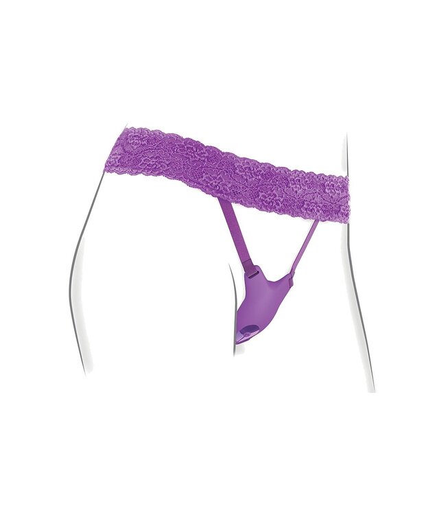 Pipedream FANTASY FOR HER ULTIMATE G-SPOT BUTTERFLY STRAP-ON PURPLE