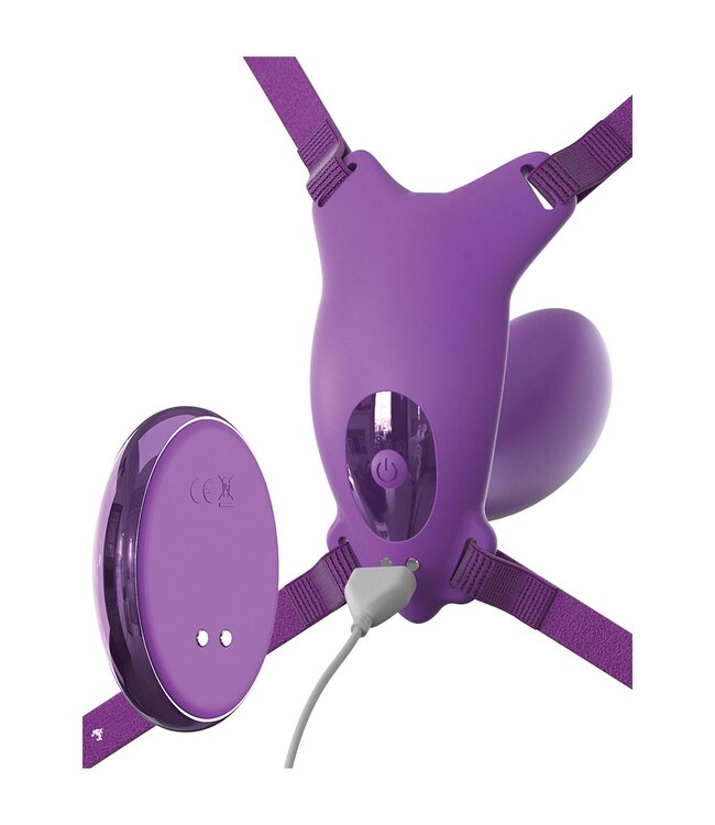 Pipedream FANTASY FOR HER ULTIMATE G-SPOT BUTTERFLY STRAP-ON PURPLE