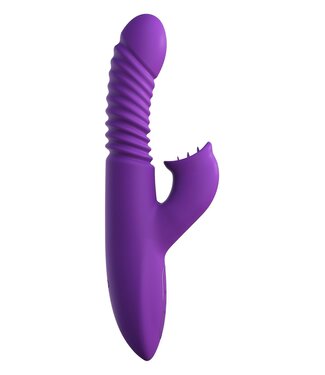 Pipedream FANTASY FOR HER ULTIMATE THRUSTING CLIT STIMULATE-HER PURPLE