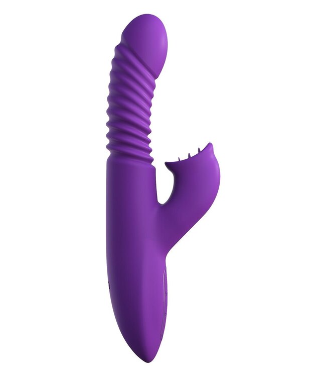 Pipedream FANTASY FOR HER ULTIMATE THRUSTING CLIT STIMULATE-HER PURPLE