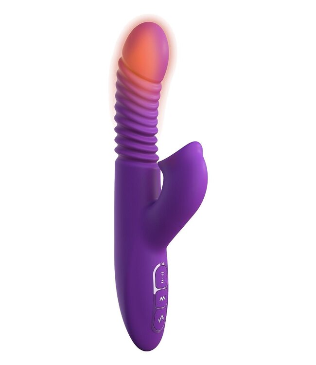 Pipedream FANTASY FOR HER ULTIMATE THRUSTING CLIT STIMULATE-HER PURPLE