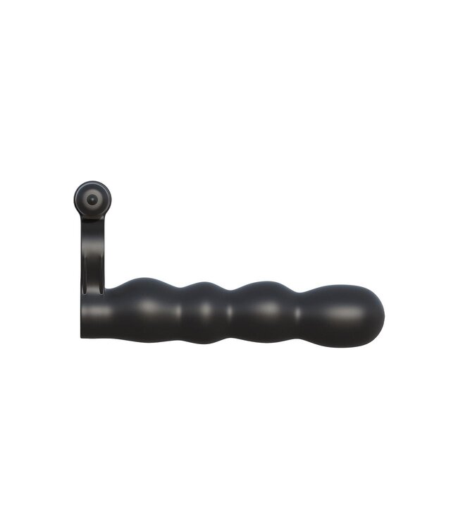 Pipedream FANTASY C-RINGZ POSABLE PARTNER DOUBLE PENETRATOR BLACK