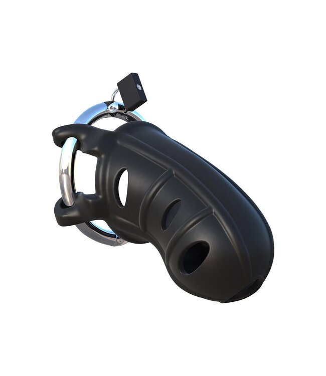 Pipedream FANTASY C-RINGZ HARDCORE SILICONE COCK BLOCKER BLACK