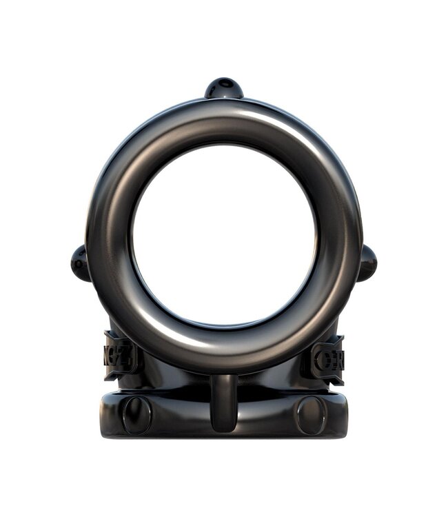 Pipedream FANTASY C-RINGZ ROCK HARD COCK PIPE BLACK