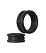 Pipedream FANTASY C-RINGZ MAX-WIDTH SILICONE RINGS BLACK