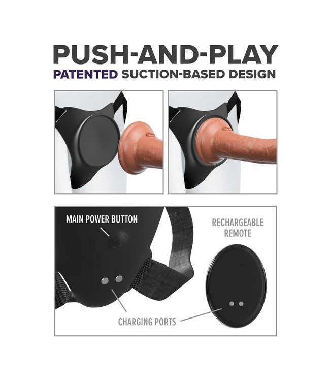 Pipedream BODY DOCK G-SPOT PRO HARNESS BLACK