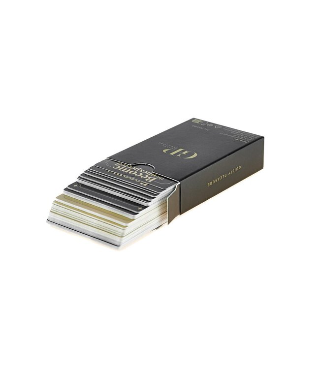 Guilty Pleasure GUILTY PLEASURE CARD GAME