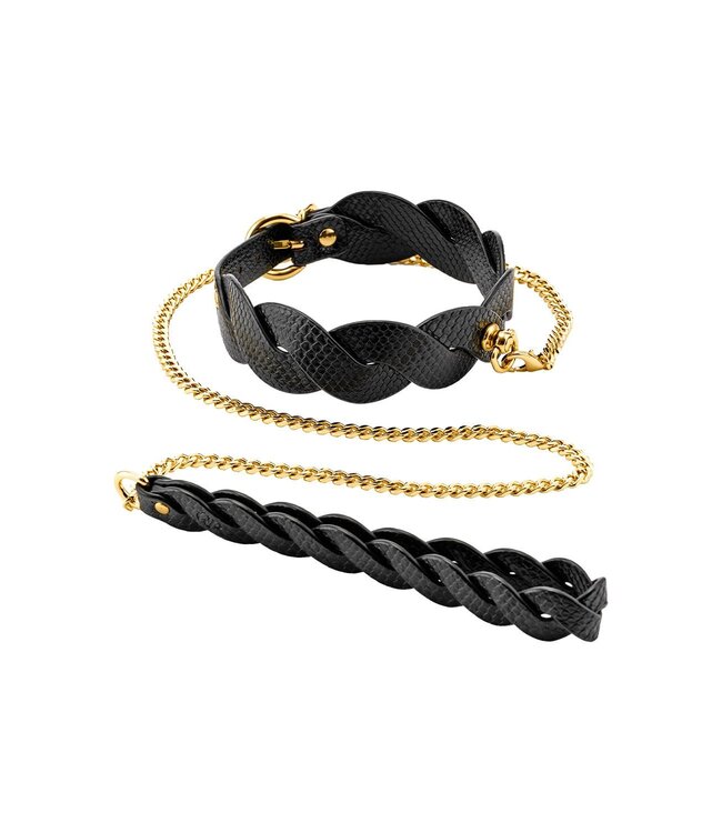Guilty Pleasure GUILTY PLEASURE LUNAR BRAIDED LEASH AND COLLAR