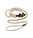 Guilty Pleasure GUILTY PLEASURE LUMINIOUS PEARL LEASH AND COLLAR