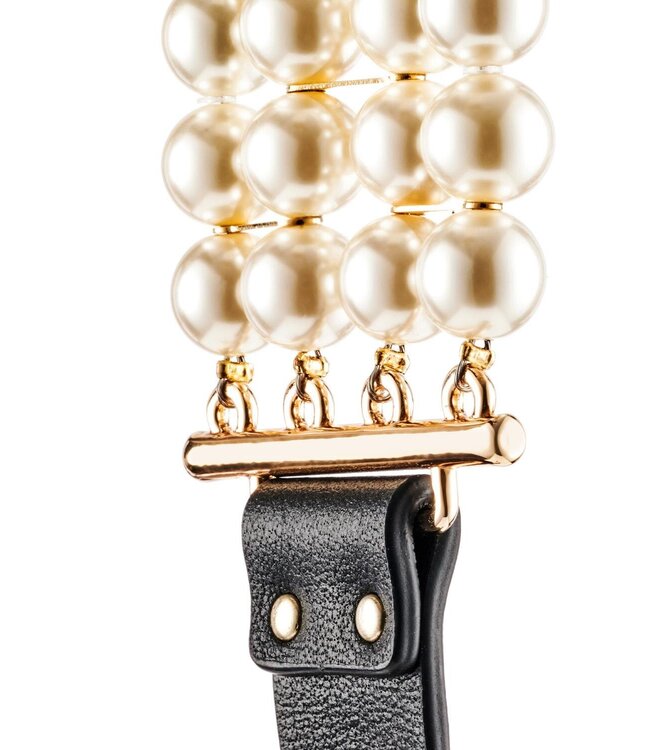 Guilty Pleasure GUILTY PLEASURE LUMINIOUS PEARL LEASH AND COLLAR