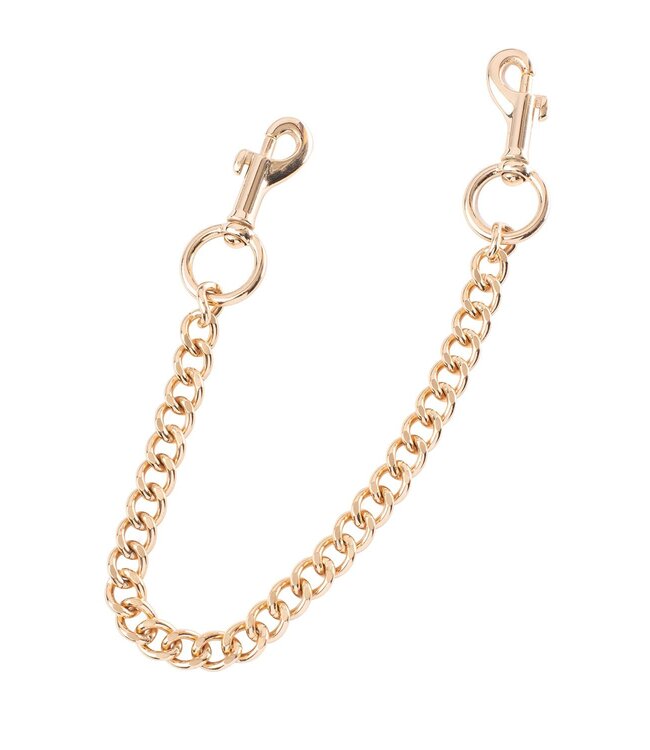 Guilty Pleasure BDSM GP PREMIUM ANKLE CUFFS WITH CHAIN BLACK