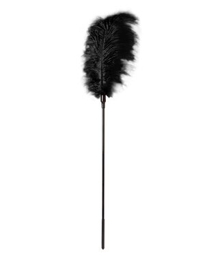 Guilty Pleasure BDSM GP LARGE FEATHER TICKLER BLACK